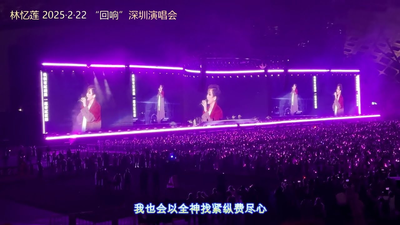 林憶蓮/林忆莲 《依然》20250222 深圳演唱会