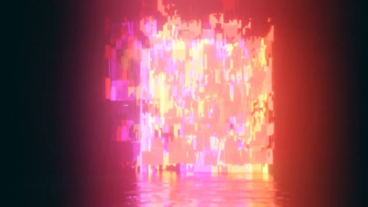 Flamerider Short - Cyberpunk Glitch Cover