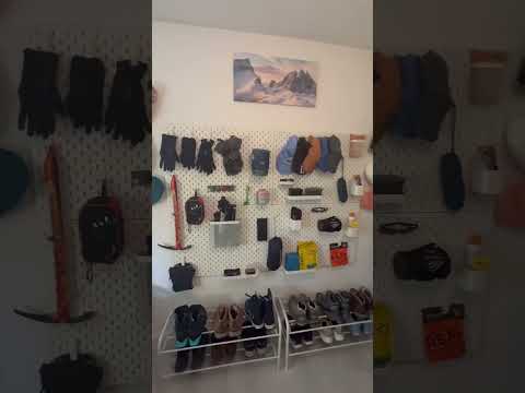 Kit room of dreams? #kitroom #gearroom #hikingkit #organisation #hiking