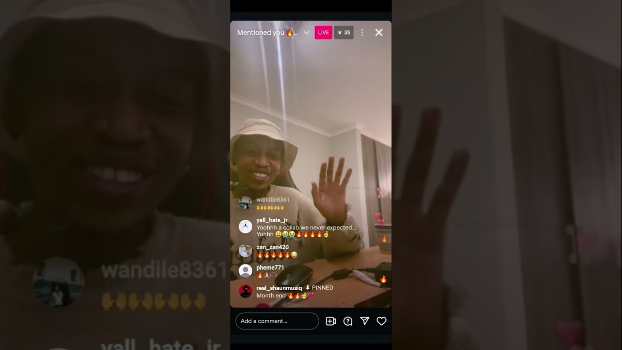 Shaunmusiq instagram live highlights with album exclusive will be dropped month end. Enjoy guys 