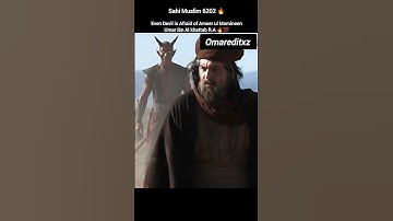 Devil runs from Umar bin khattab R.A🔥 #shorts #islamichistory