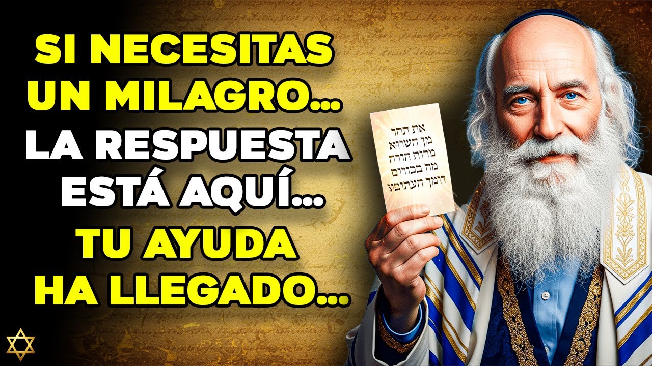 LOS SABIOS JUDÍOS DECÍAN: CUANDO NECESITES UN MILAGRO LEE ESTE SALMO Y VERÁS LO IMPOSIBLE SUCEDER..