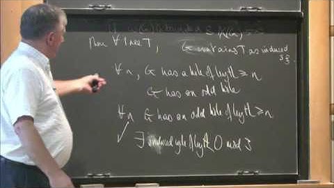 Colouring graphs with no odd holes - Paul Seymour