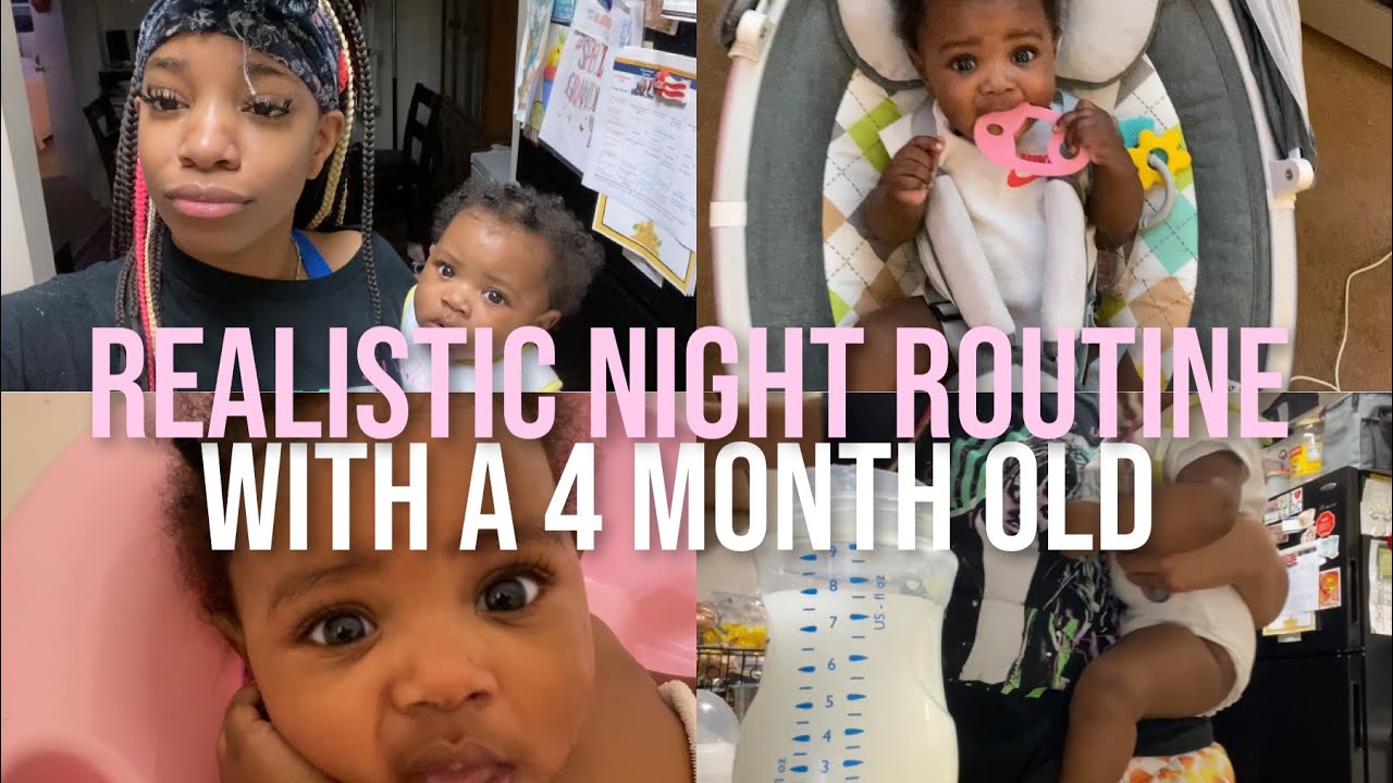 realistic-teen-mom-night-routine-with-a-4-month-old-youtube