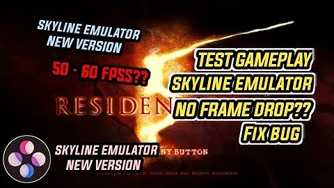 Poco F4 | skyline emulator : re 5 test , fix bug | gameplay no frem?? - Skyline emulator