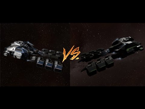 EVE Online Сравнение кораблей Endurance и Prospect