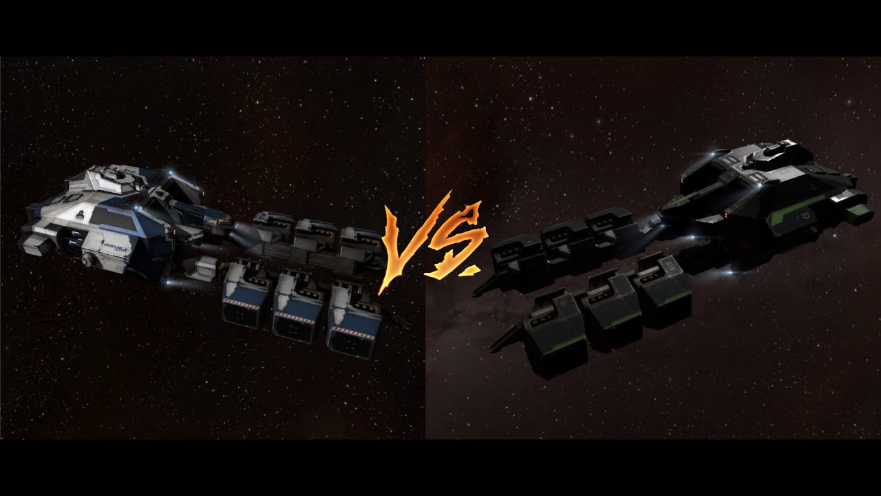 EVE Online Сравнение кораблей Endurance и Prospect YouTube