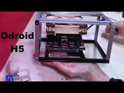 Odroid H5 single board x86 computer - part 3 - Power up and Ubuntu on eMMC