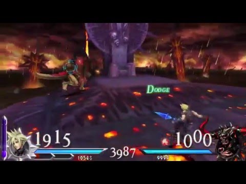 Dissidia 012 : Duodecim - Cloud VS Chaos (bug)