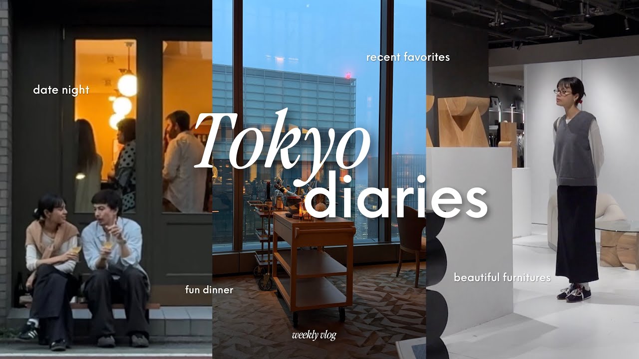 義母へのギフト、夫婦デート、友達ごはん、自分を大切にする5日間と心がときめくコスメたち | vlog