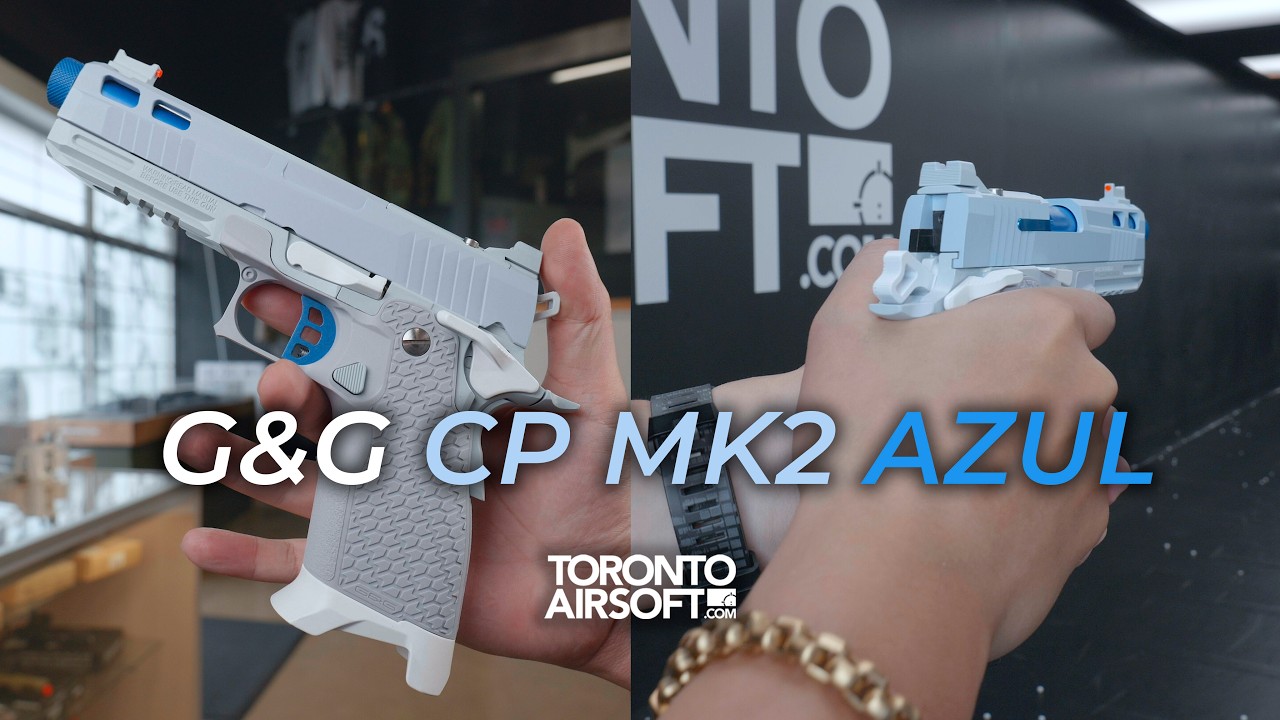 G&G CO2 CP MK2 NEW AZUL Colourway - TorontoAirsoft.com - YouTube