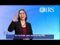ASL: IRA/Retirement Plan 60-Day Rollover Waivers (Captions & Audio)