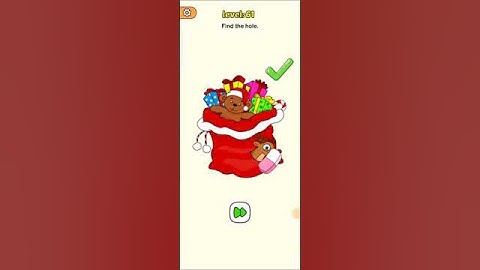 Delete puzzle one part level 61 Walkthrough solution #ytshorts #shorts