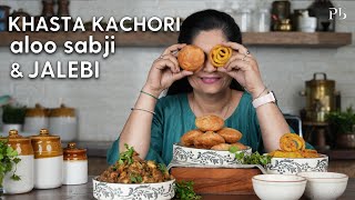 Khasta Kachori with Aloo ki Sabji I Jalebi I Breakfast Recipes I Pankaj Bhadouria by MasterChef Pankaj Bhadouria 53,565 views 2 months ago 19 minutes