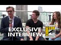 Comic Con 2014: Colin Firth, Taron Egerton &amp; Sophie Cookson Interview (2014) Kingsman HD