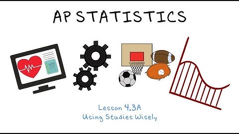 AP Statistics - 4.3A Using Studies Wisely