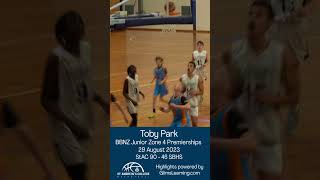 StAC Basketball - Toby Park v SBHS 2023 (BBNZ Zone 4 QF Highlights)
