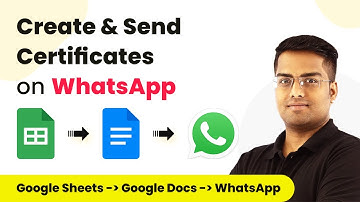 Google Sheets to Google Docs - Create & Send Certificates on WhatsApp