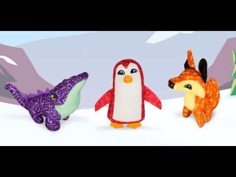 Animal Jam Plush Happy Meal Toys Are