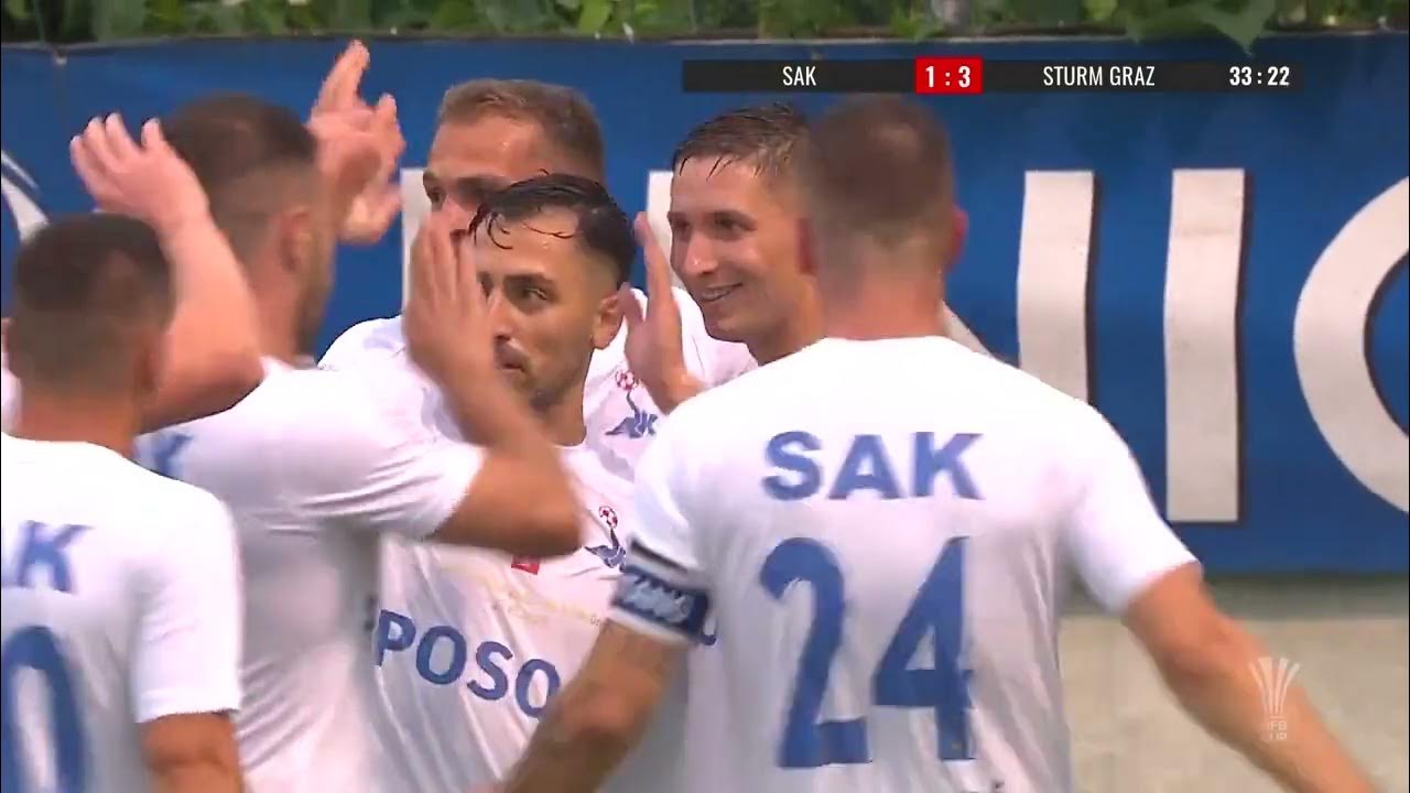 SAK Klagenfurt gegen SK Sturm Graz