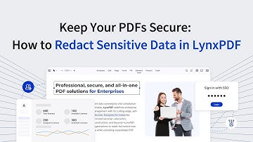 Keep Your PDFs Secure: How to Redact Sensitive Data in LynxPDF
