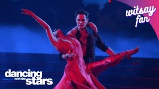 Suni Lee and Sasha Farber Halloween Tango (Week 6) | Dancing With The Stars