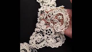irish crochet lace collar