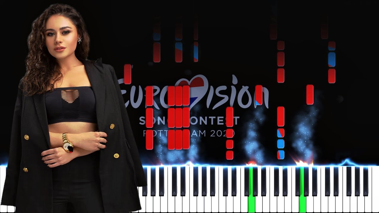 Samira Efendi - Cleopatra (Azerbaijan Eurovision 2020) | Piano Instrumental Cover