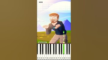 OREOOOOOO Mr Beast ​⁠@TheToonTubers - Piano Tutorial
