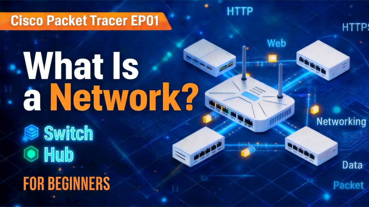 Learn Cisco Packet Tracer cover