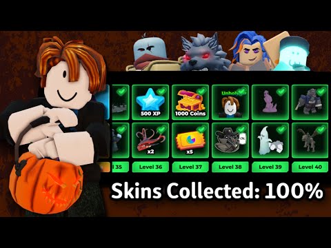 Reviewing & Ranking Every Skin in The TDS Halloween Battlepass