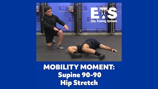 Mobility Moment: Supine 90-90 Hip Stretch