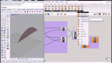 61 - Grasshopper - Extrude Curve for Modifiable Arc Platform
