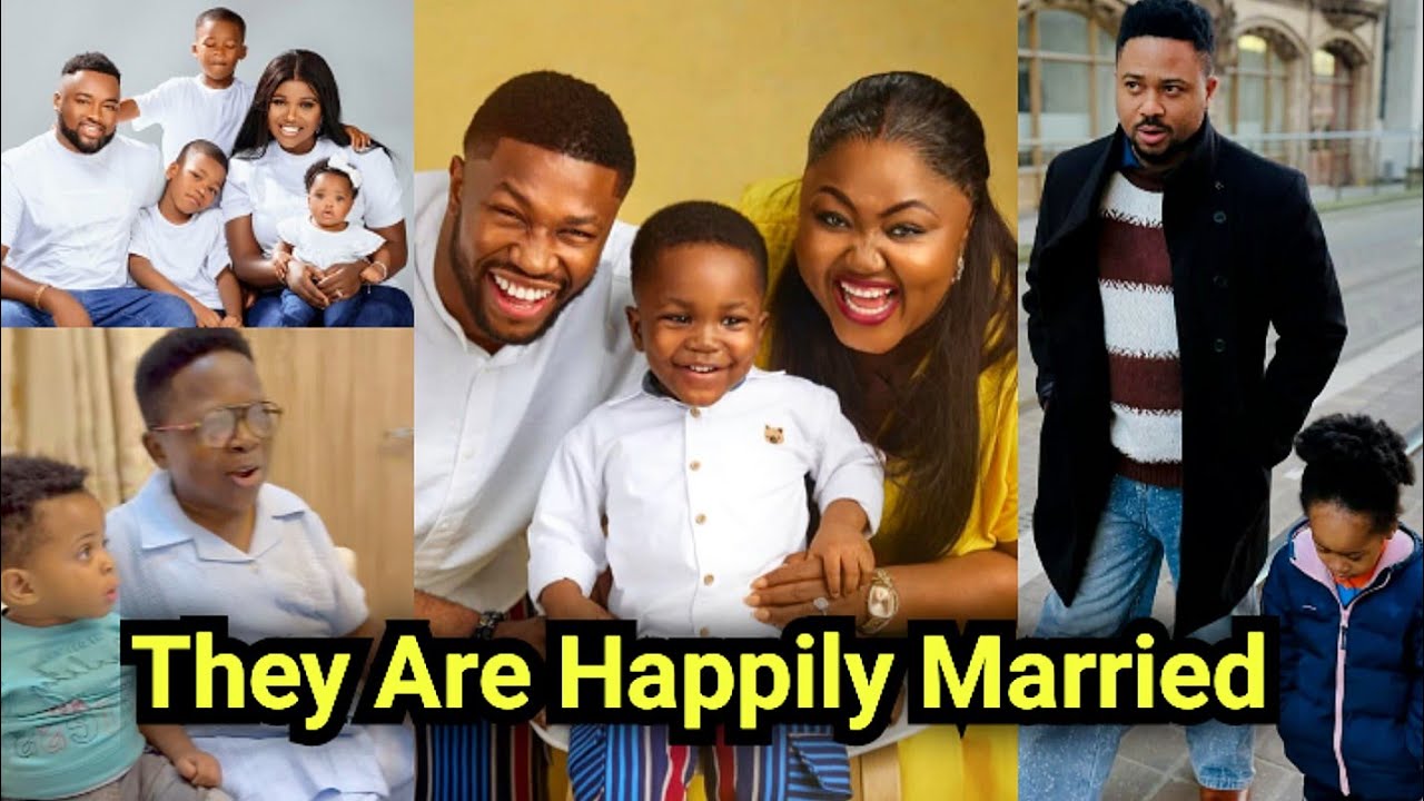 8 самых красивых актеров Нолливуда, состоящих в браке в реальной жизни.