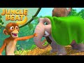 Lost Lawn | Jungle Beat: Munki & Trunk | Kids Animation 2023