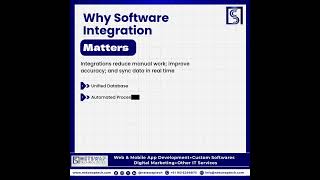 Why Software Integration Matters 🔄💻NetSwap Technologies | Web, App &amp; Software Development Company