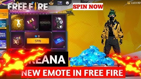 New emote Greana FREE FIRE PARA SAMSUNG A1 A2 A3 A4 A5 A6 OD GAMMER 