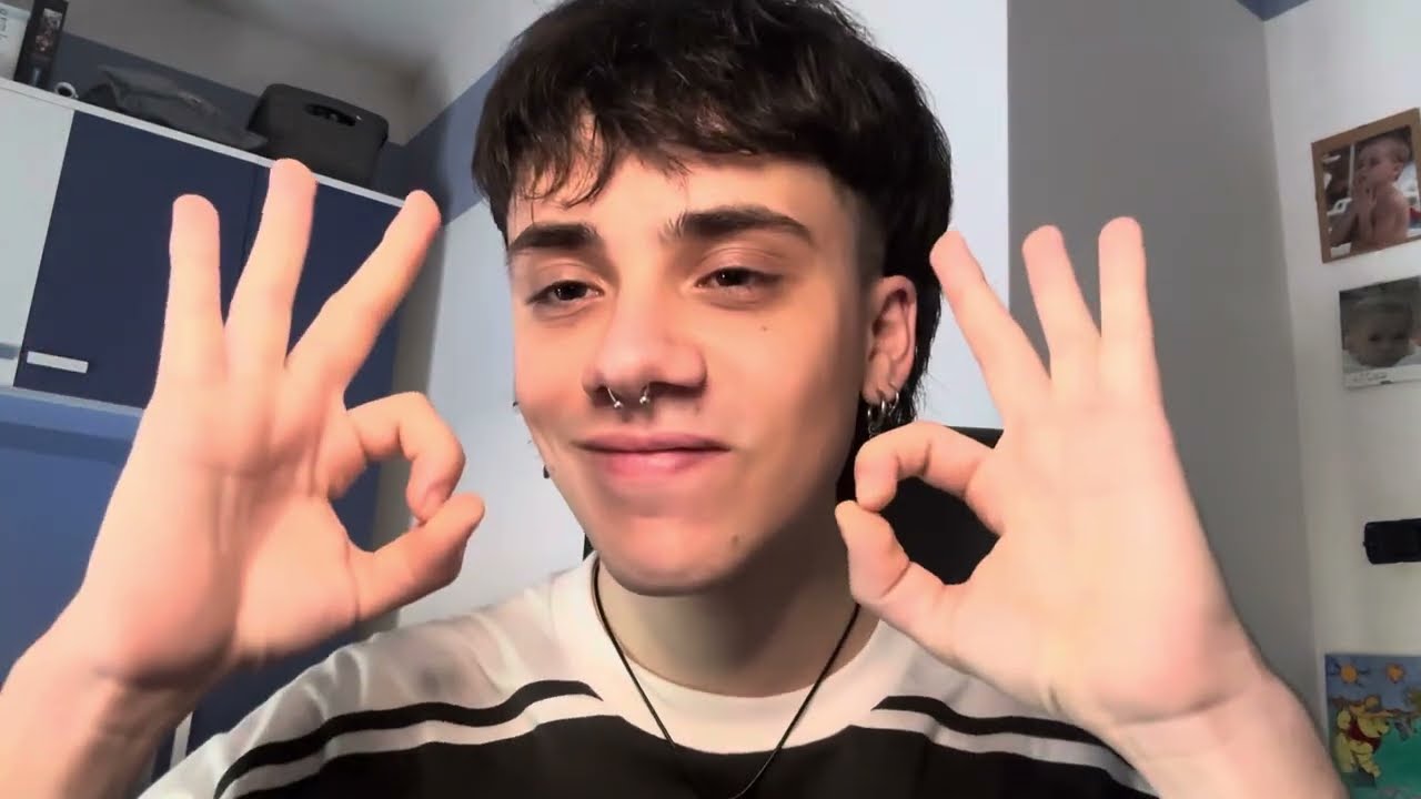 ASMR Visual triggers e segui le mie istruzioni (occhi aperti e chiusi)