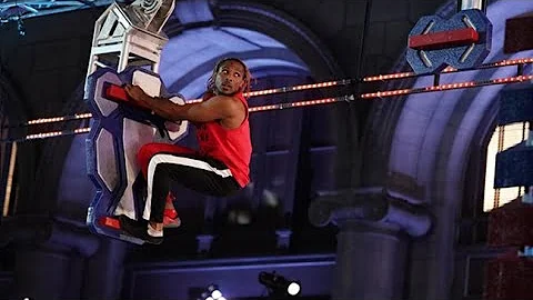 Julius Ferguson at the American Ninja Warrior 13 S...