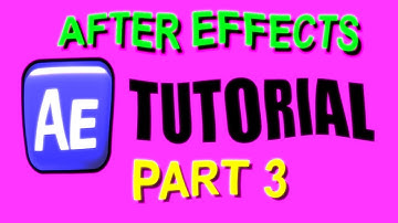 After Effects Tutorial - Basic - Part 3 - 3D Layers