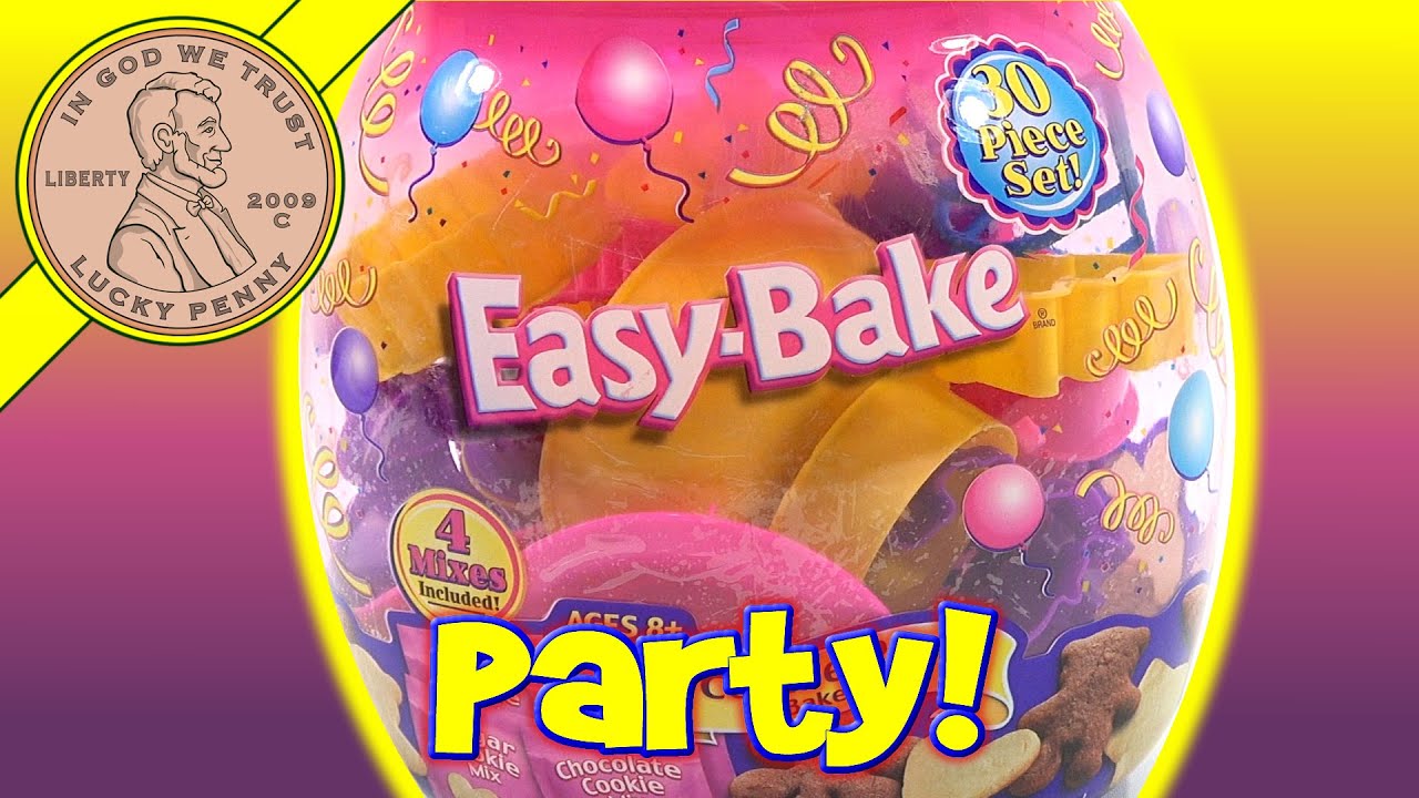 Easy Bake Cookie Party Cookie Mix & Easy Bake Oven Baking YouTube