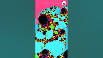 #animation #trippyart #shorts Fractal Harmony: Techno Trance and Trippy Visuals