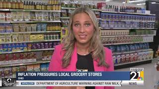 Inflation pressures local grocery stores