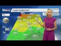 Drier and hotter across Alabama for a few days before stormier weather returns by the weekend