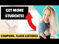 Outschool Full Time I Coupons for Low Enrollments // How to Get More Students Online!