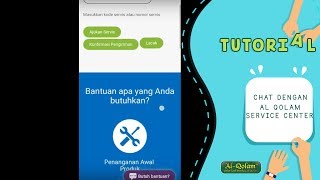[TUTORIAL] CHAT DENGAN AL-QOLAM SERVICE CENTER screenshot 3