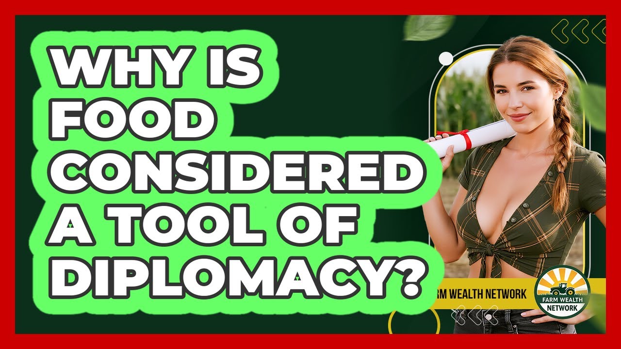 Why Is Food Considered A Tool Of Diplomacy? - Farm Wealth Network