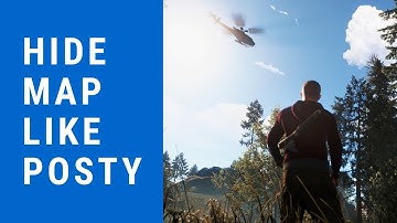 HIDE YOUR RUST MAP LIKE POSTY, HJUNE ETC! (One key method) #shorts