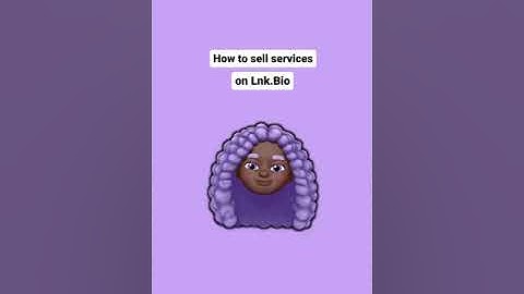 How to sell services on Lnk.Bio || Link in bio