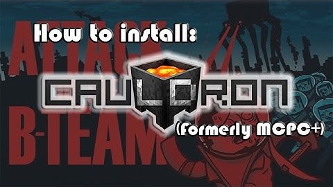 Installing Cauldron for B-Team 1.0.12a